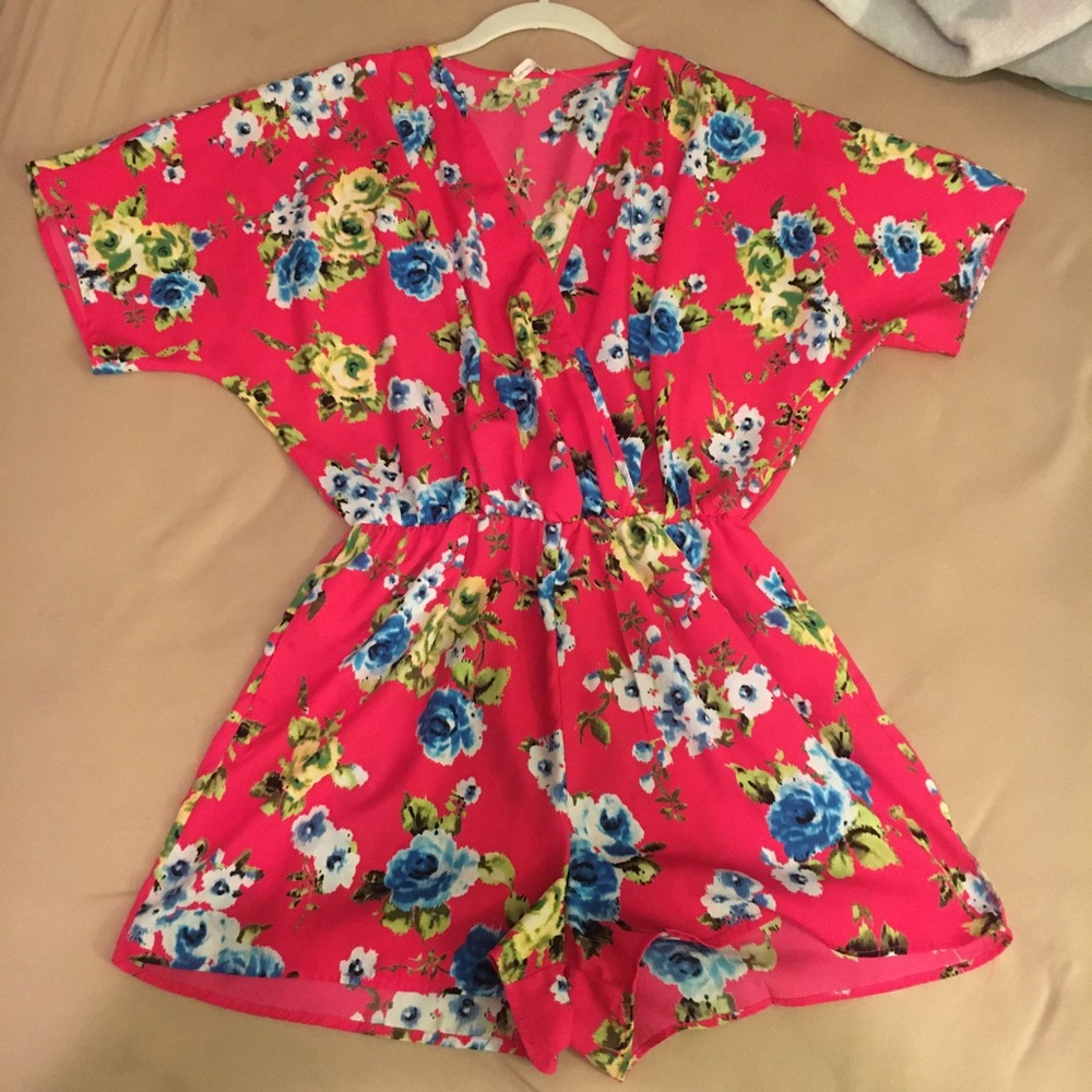 💥FINAL SALE💥 Colorful Floral Romper